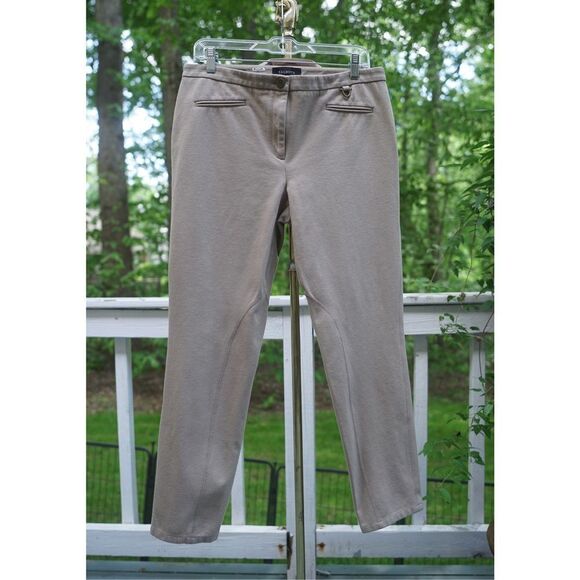 Talbots Dalton Camel Equestrian Stretch Riding Pants - Picture 7 of 10